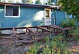 Deck and stairs before restoration