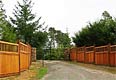 Quality  Fence and entrance in Mendocino, CA